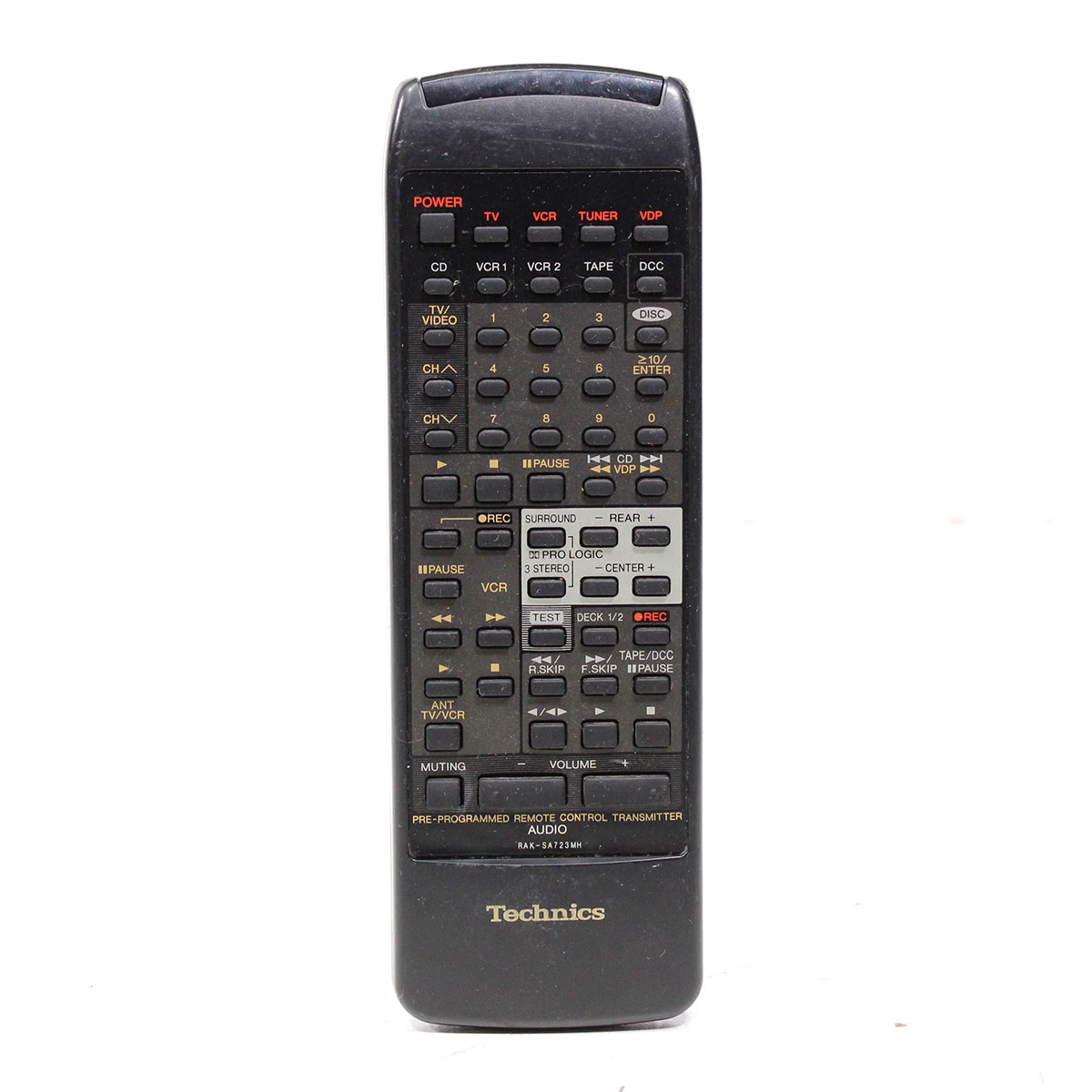 Пульт для Technics RAK-SA723MH Пульт для Technics RAK-SA723MH