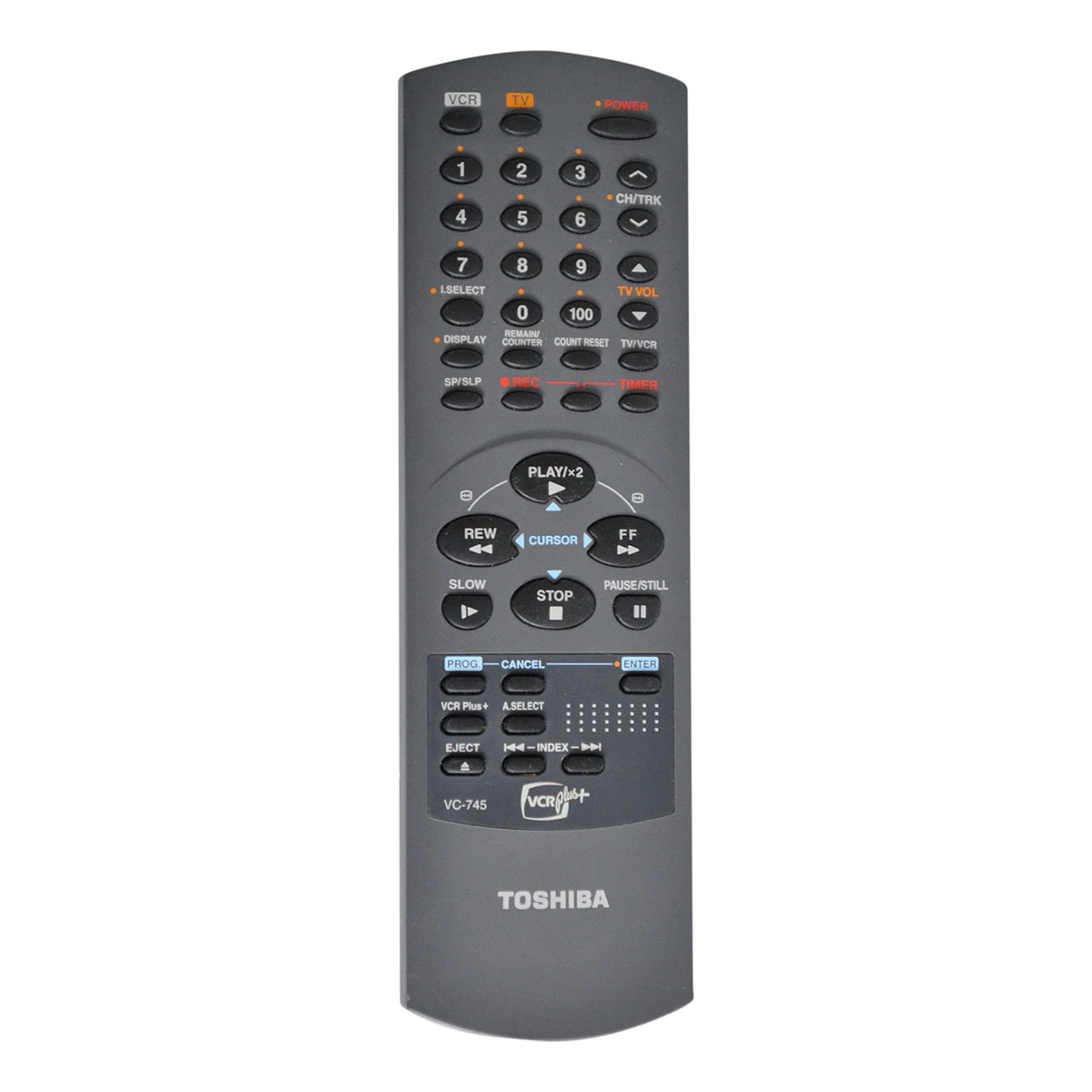 Пульт для Toshiba VC-745 Пульт для Toshiba VC-745