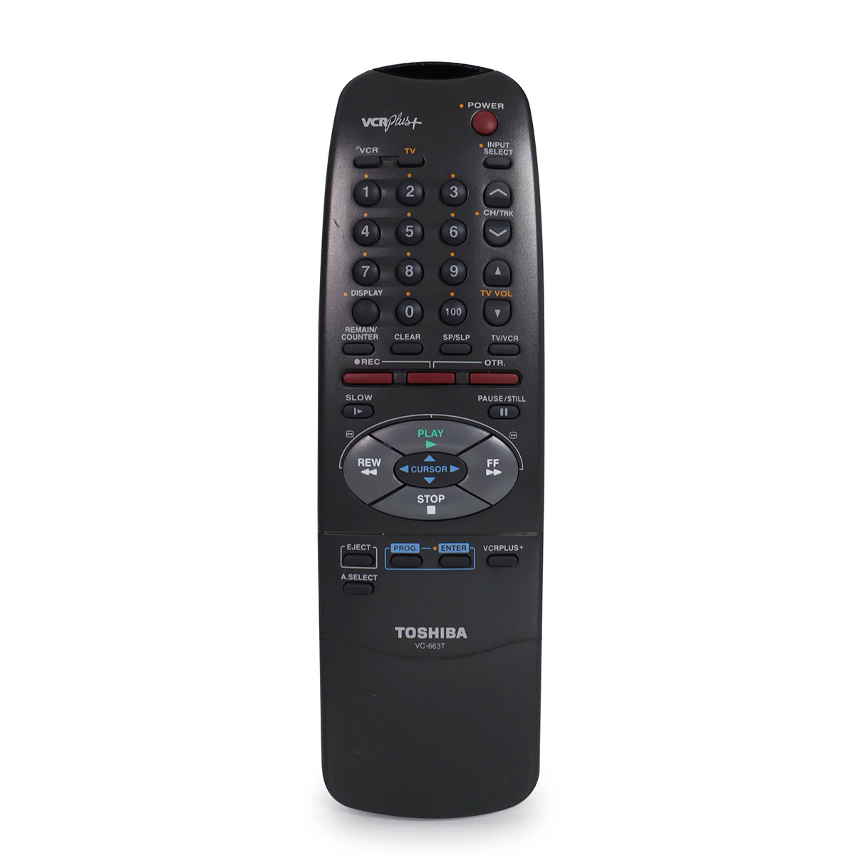 Пульт для Toshiba VC-663T Пульт для Toshiba VC-663T