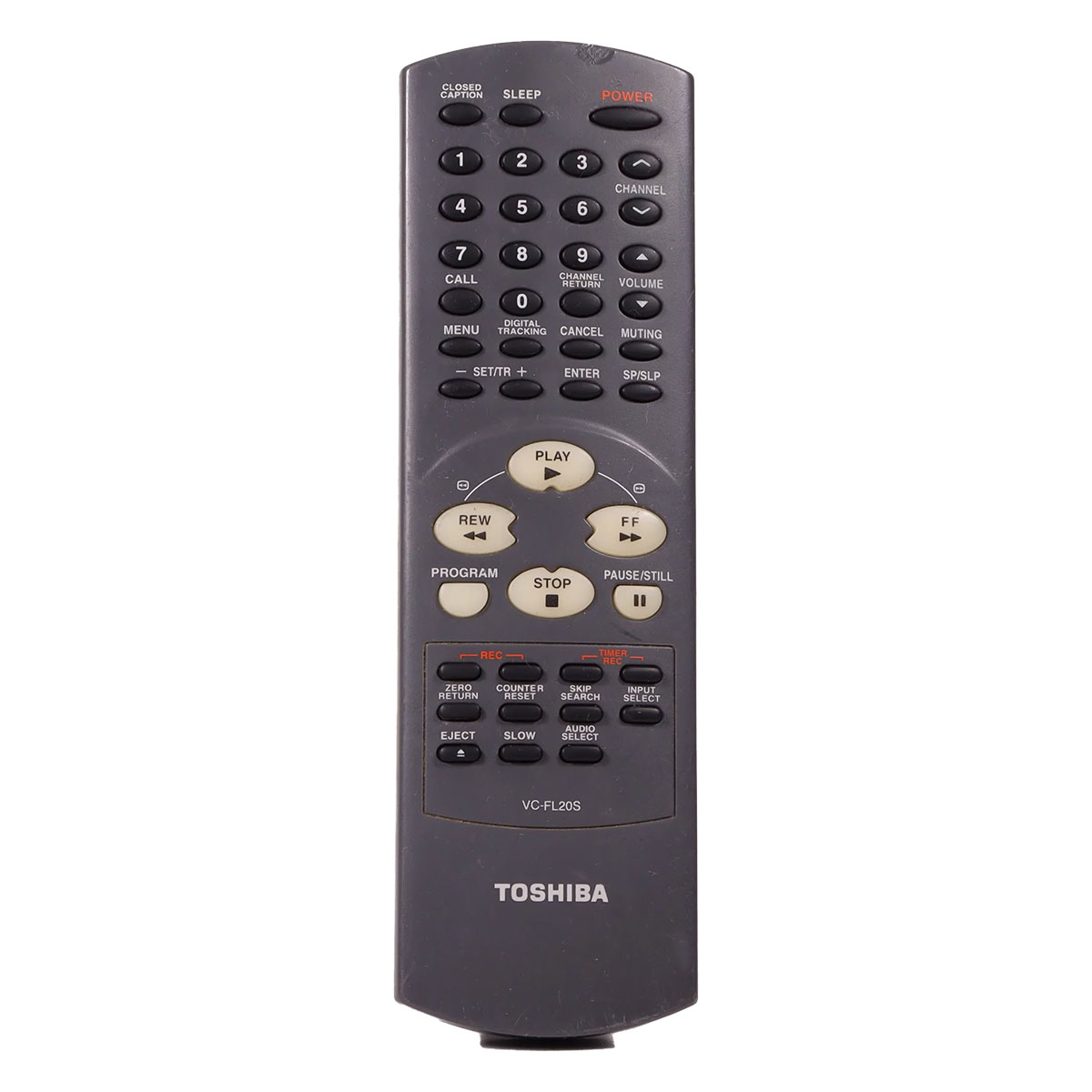 Пульт для Toshiba VC-FL20S Пульт для Toshiba VC-FL20S