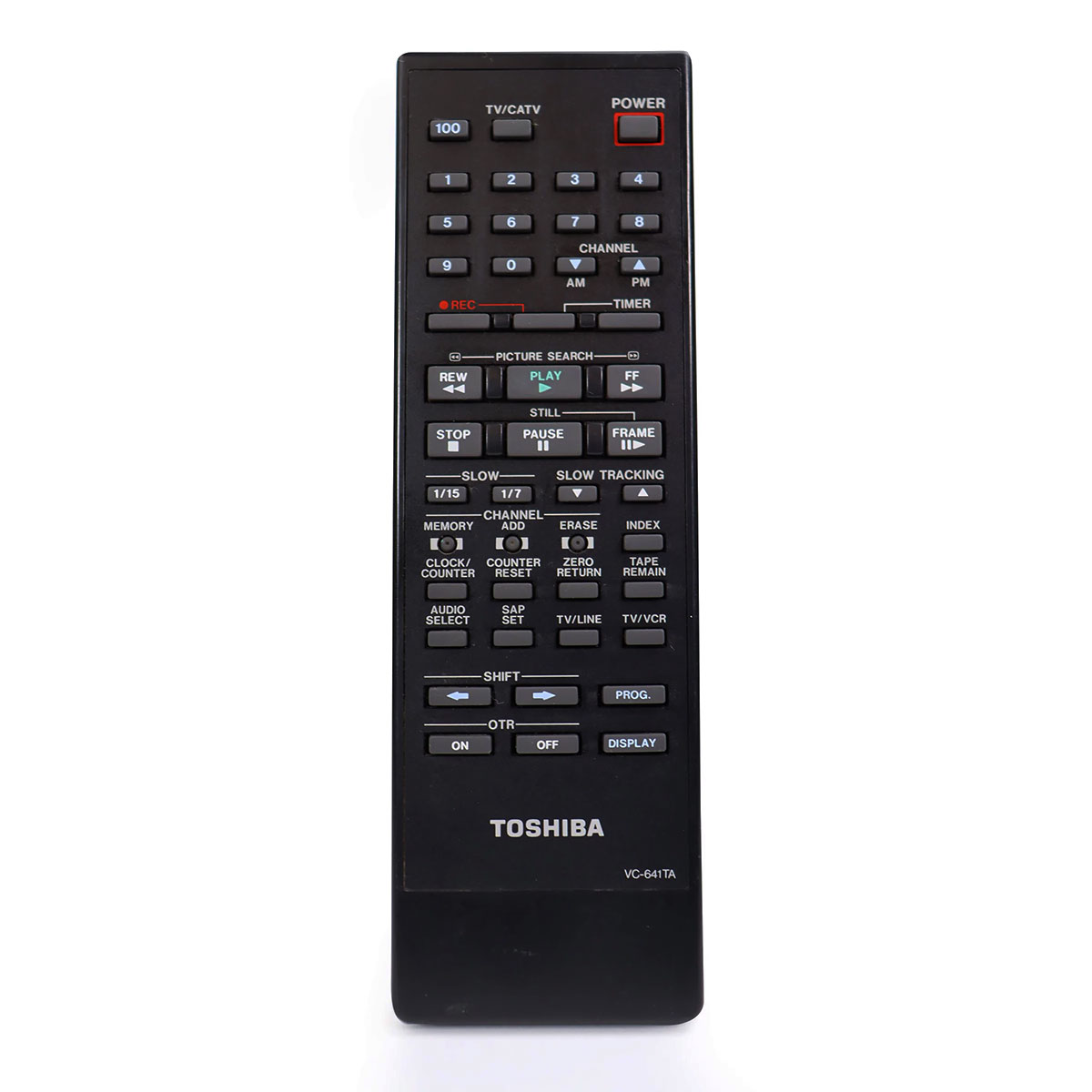 Пульт для Toshiba VC-641TA Пульт для Toshiba VC-641TA