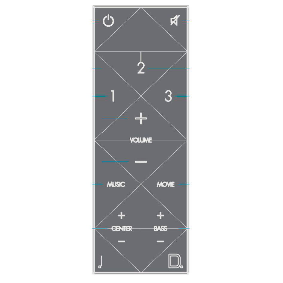 Пульт для Definitive W Studio Micro Пульт для Definitive W Studio Micro