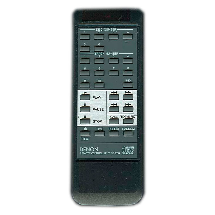 Пульт для Denon RC-206 Пульт для Denon RC-206