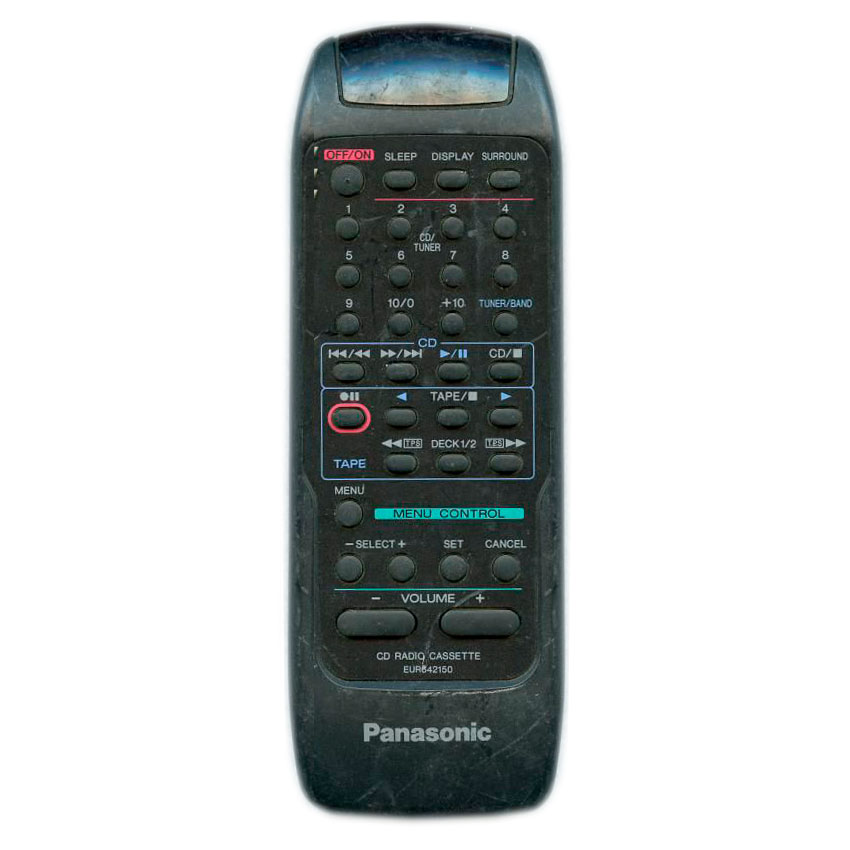 Пульт для Panasonic EUR642150 Пульт для Panasonic EUR642150