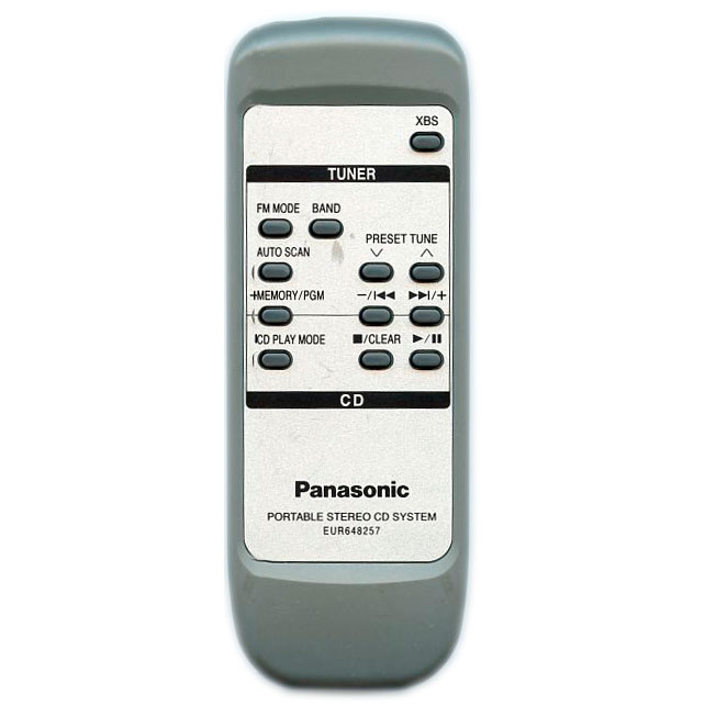 Пульт для Panasonic EUR648257 Пульт для Panasonic EUR648257