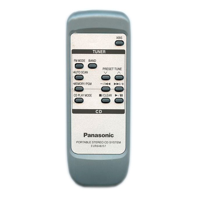 Пульт для Panasonic EUR648258 Пульт для Panasonic EUR648258