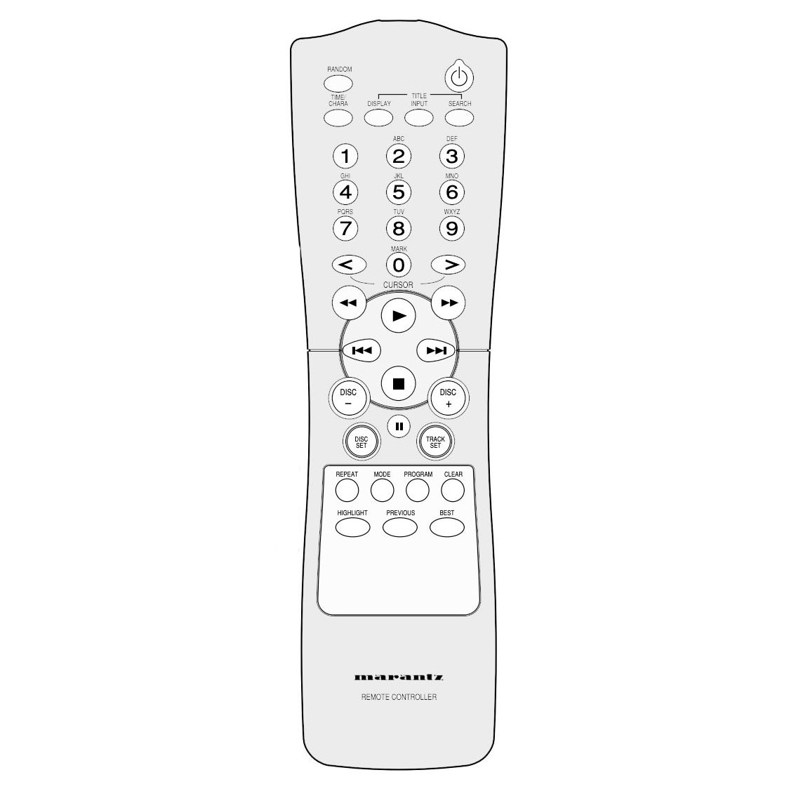 Пульт для Philips ZK305W0010 Пульт для Philips ZK305W0010