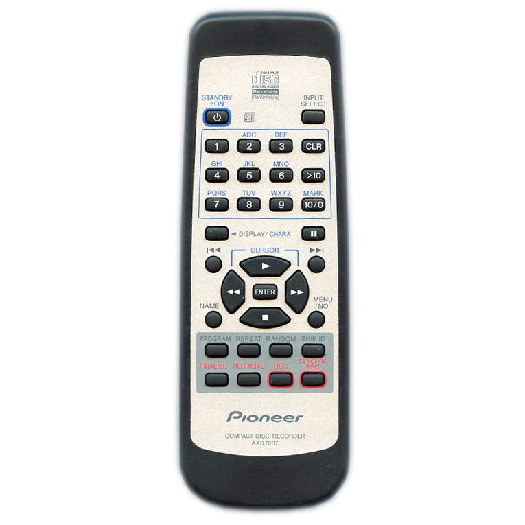 Пульт для Pioneer AXD7287 Пульт для Pioneer AXD7287