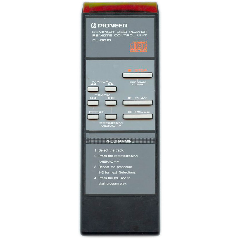 Пульт для Pioneer CU-6010 Пульт для Pioneer CU-6010