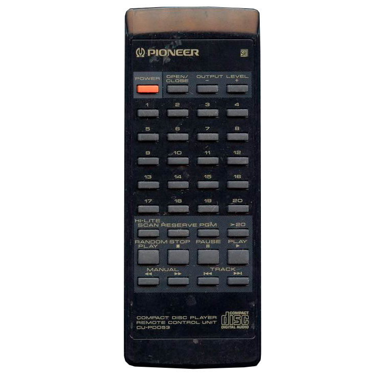 Пульт для Pioneer CU-PD053 Пульт для Pioneer CU-PD053