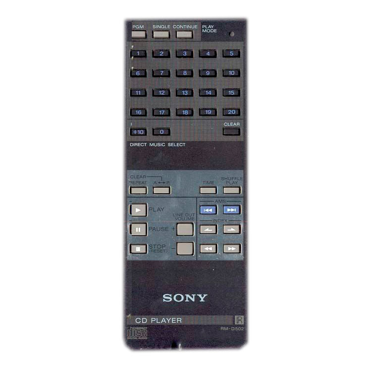 Пульт для SONY RM-D502 Пульт для SONY RM-D502