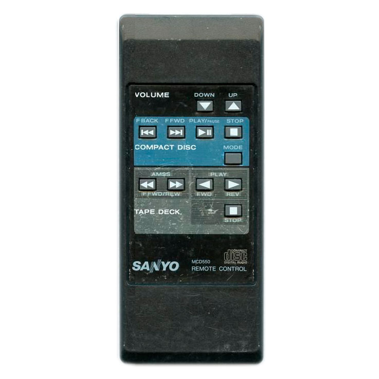 Пульт для Sanyo MCD550 Пульт для Sanyo MCD550