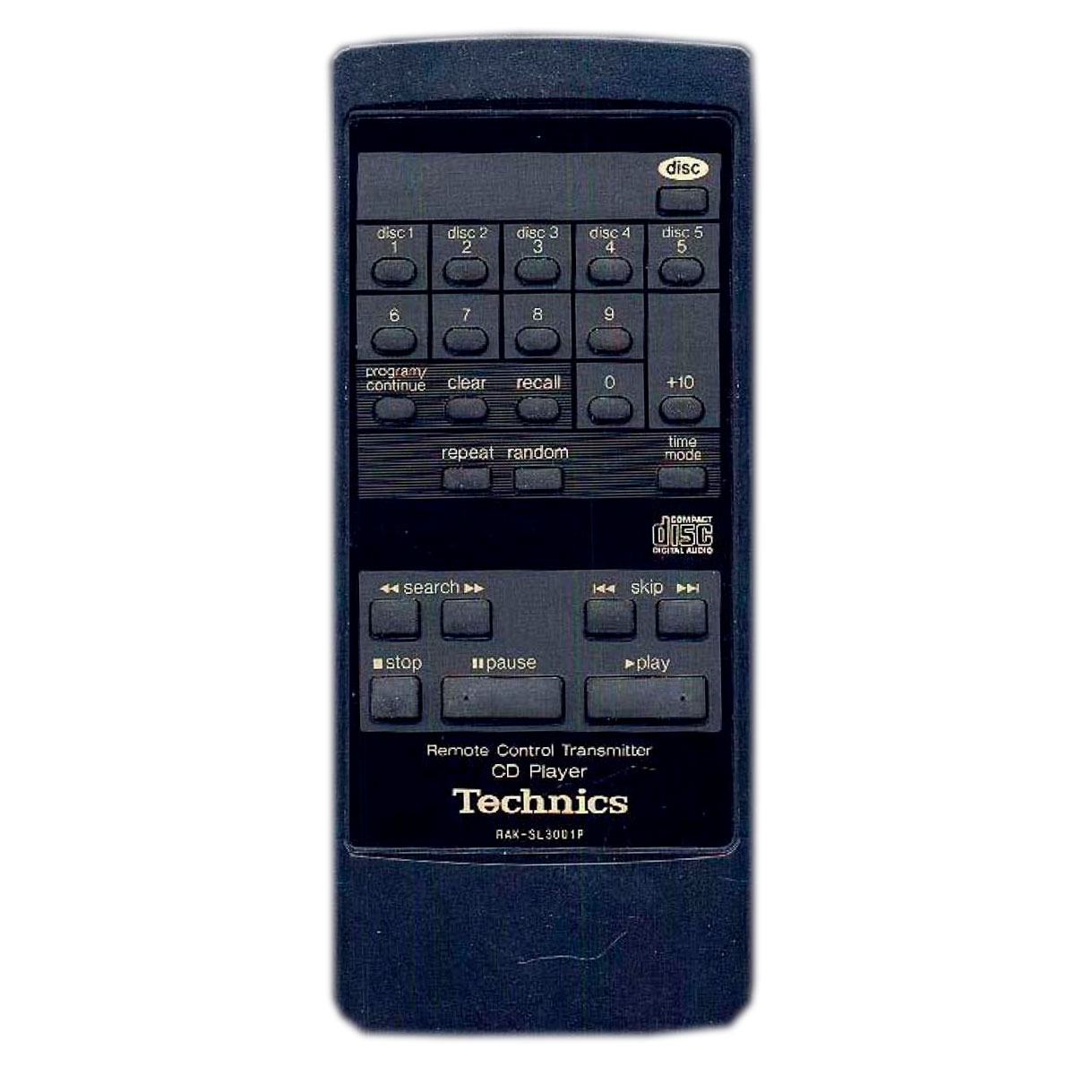 Пульт для Technics RAK-SL3001P Пульт для Technics RAK-SL3001P