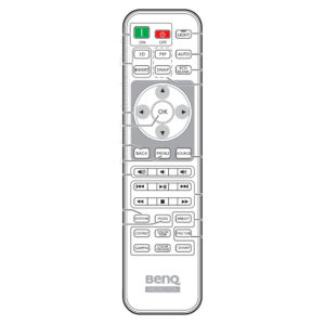 Пульт для проектора BenQ 5J.J9M06.001 (аналог)