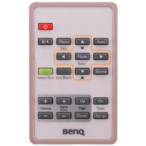Пульт для проектора BenQ 5JJ4R06001 (аналог)