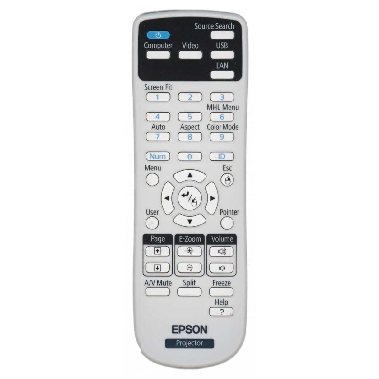 Пульт для проектора Epson 215572100 (аналог) Пульт для проектора Epson 215572100 (аналог)