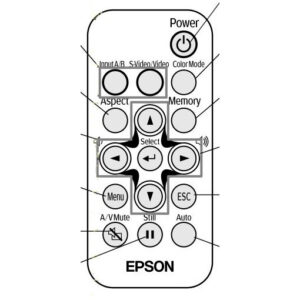 Пульт для проектора Epson 1266449 (аналог)