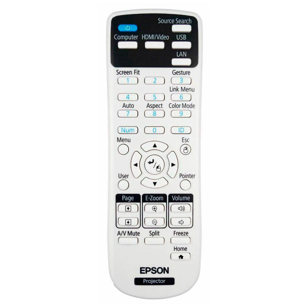 Пульт для проектора Epson PowerLite 975 Wrem (аналог) Пульт для проектора Epson PowerLite 975 Wrem (аналог)