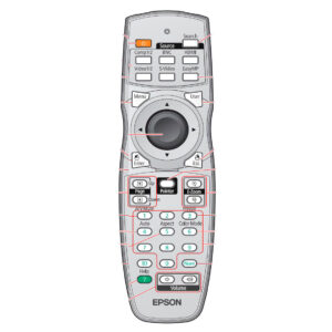 Пульт для проектора Epson RCG5000 (аналог)