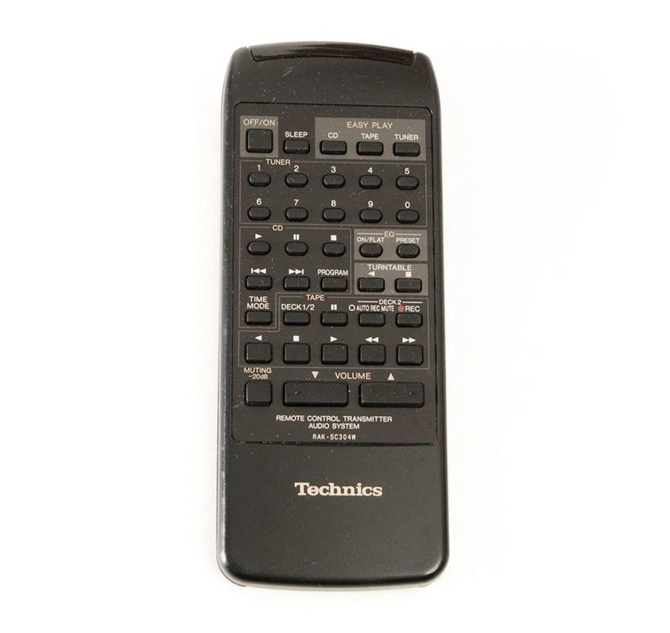 Пульт для Technics RAK-SC304W Пульт для Technics RAK-SC304W