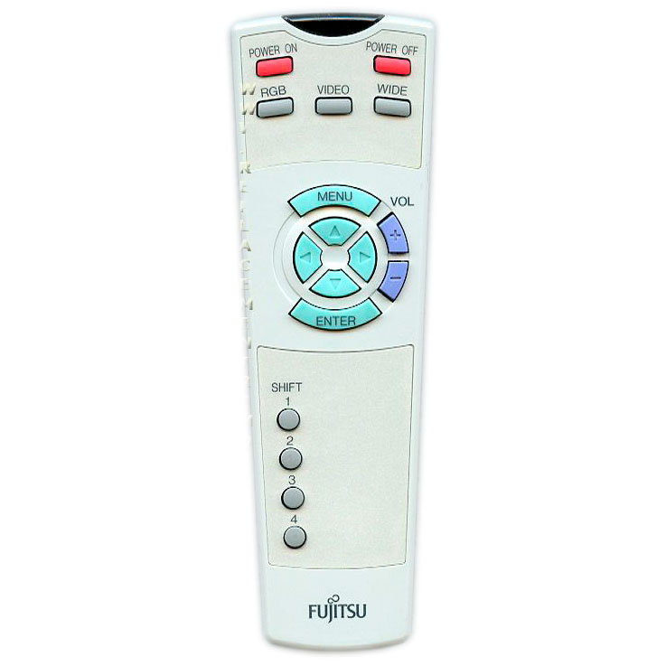 Пульт для проектора Fujitsu P42RM07W (аналог) Пульт для проектора Fujitsu P42RM07W (аналог)