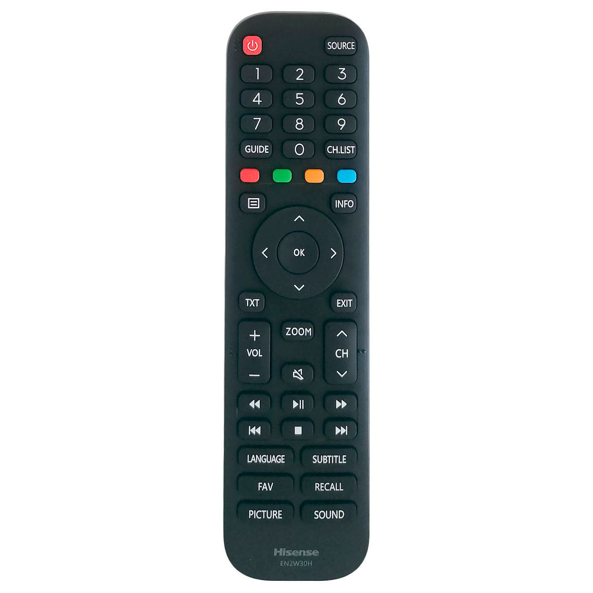 Пульт для Hisense EN2W30H (аналог) Пульт для Hisense EN2W30H (аналог)