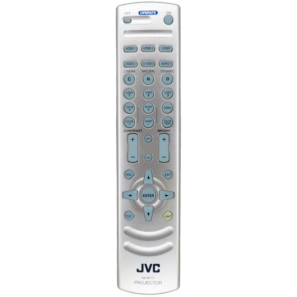 Пульт для проектора JVC DLA-HD100 (аналог) Пульт для проектора JVC DLA-HD100 (аналог)