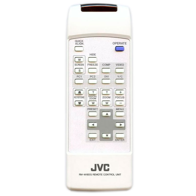 Пульт для проектора JVC RM-M160G (аналог) Пульт для проектора JVC RM-M160G (аналог)