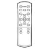 Пульт для проектора JVC RM-MH10KG (аналог)