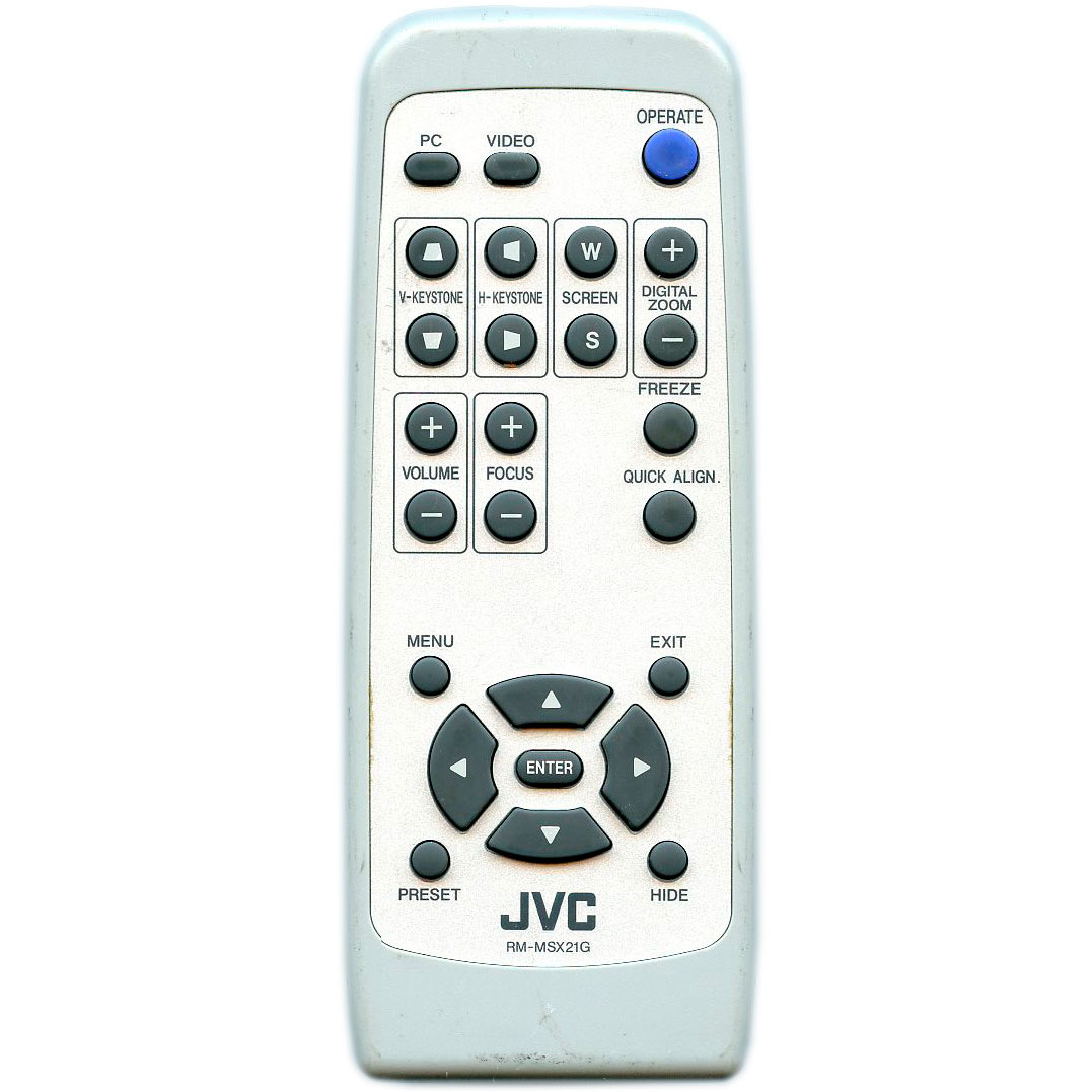 Пульт для проектора JVC RM-MSX21G (аналог) Пульт для проектора JVC RM-MSX21G (аналог)