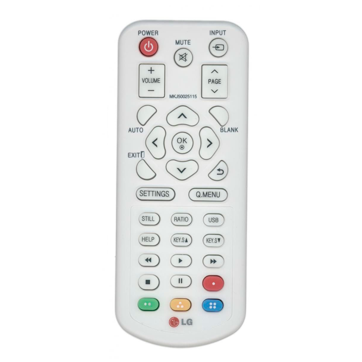 Пульт для проектора LG MKJ50025115 (аналог) Пульт для проектора LG MKJ50025115 (аналог)