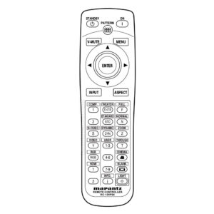 Пульт для проектора Marantz RC-12VPS4 (аналог)