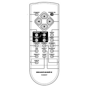Пульт для проектора Marantz RC-8000VP (аналог)
