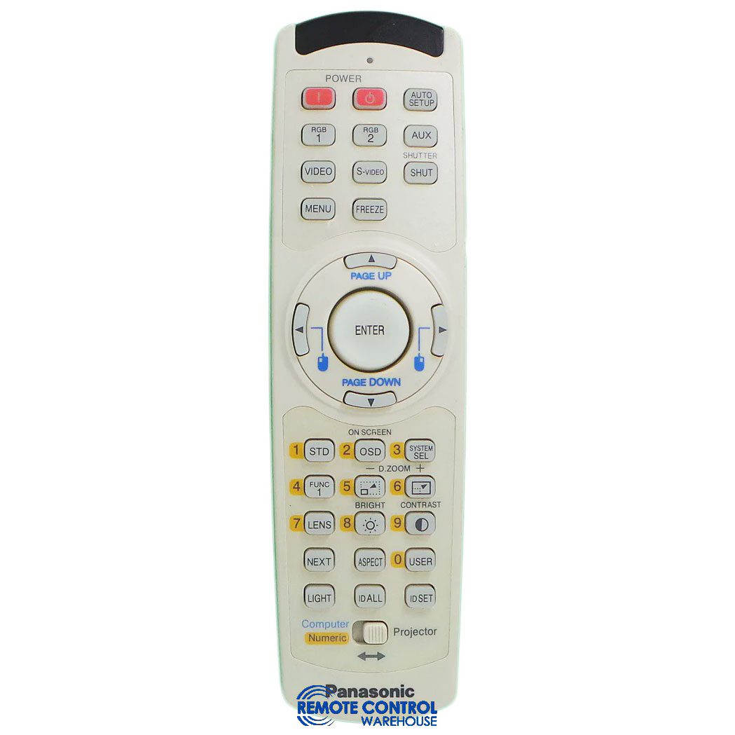 Пульт для проектора Panasonic N2QAGB000024 (аналог) Пульт для проектора Panasonic N2QAGB000024 (аналог)